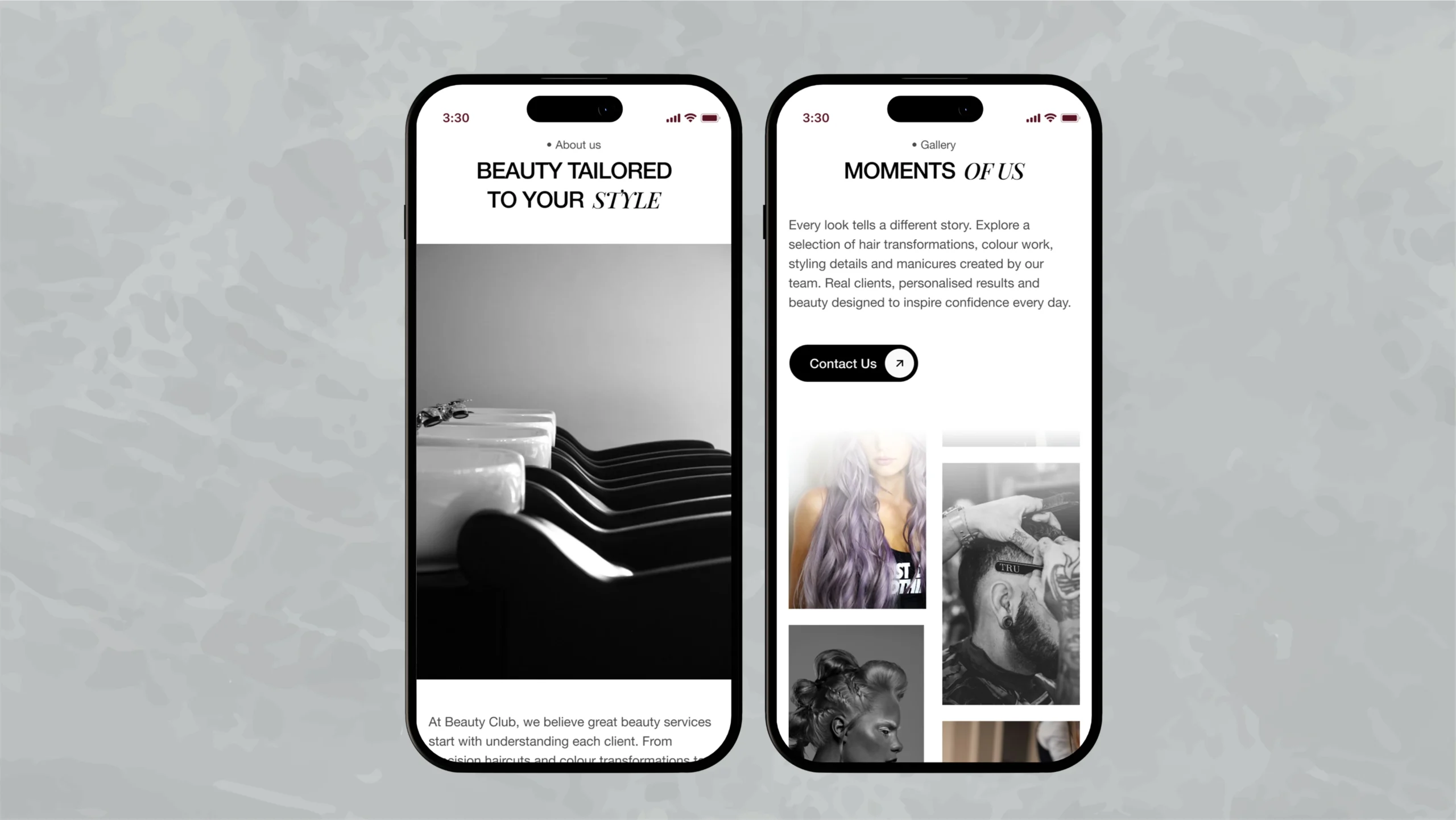 Price blocks keep information clear and easy to compare